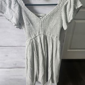 Hollister Light Green Mini Dress